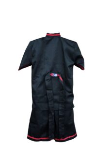 kitchen suit black - back