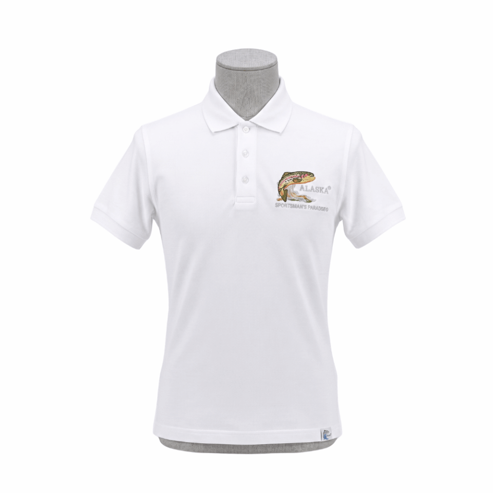 Alaska Golf Shirt - White