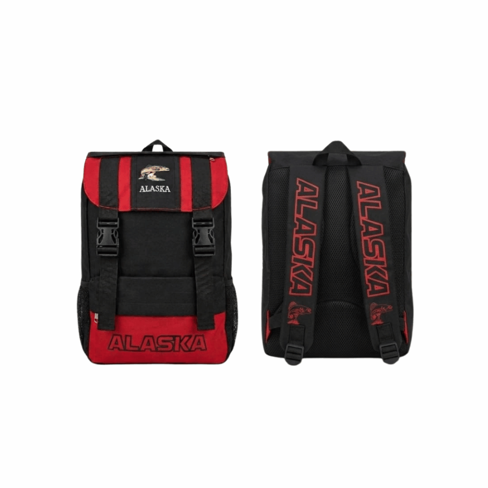 Alaska Backpack - Red/Black
