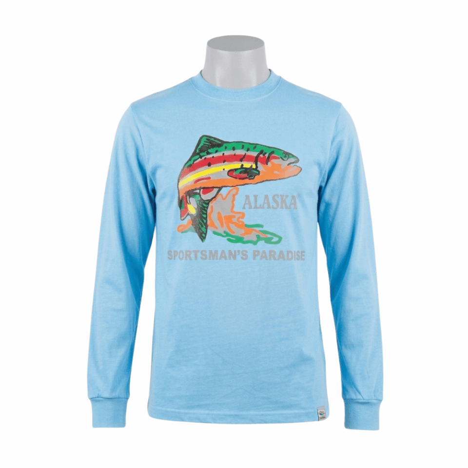 Alaska Long Sleeve T-shirt - Sky