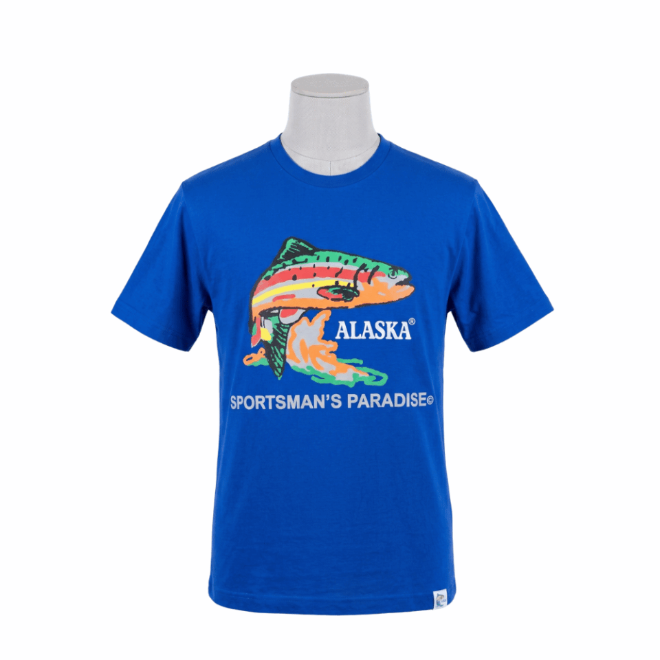 Alaska T-shirt Royal Blue